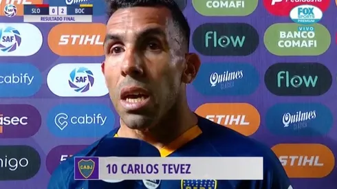 A Tevez le preguntaron sobre cómo toma ser suplente: "Estoy feliz en mi casa"