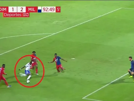 González Lasso se fue solo contra el planeta y le dio el 1-2 a Millos al 90'