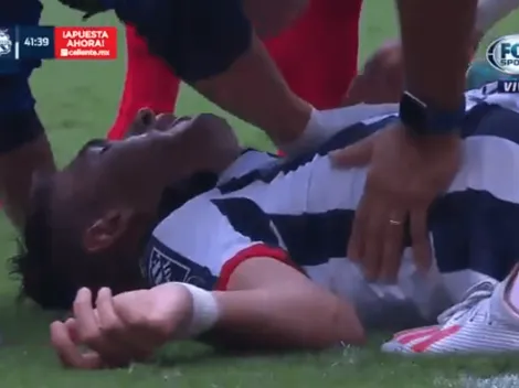 Alerta roja: Cachorro Montes chocó de forma durísima y quedó inconsciente