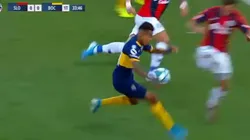 La dura entada de Pittón a Villa.