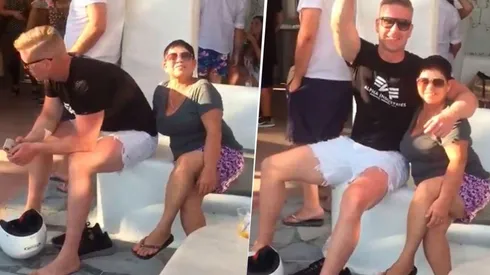 Video viral: esta abuela se puso diabólica cuando vio a un joven suizo