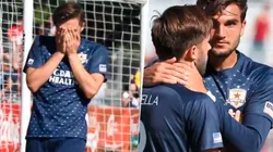 Anotó después de la muerte de su padre y el diálogo con su compañero le da la vuelta al mundo