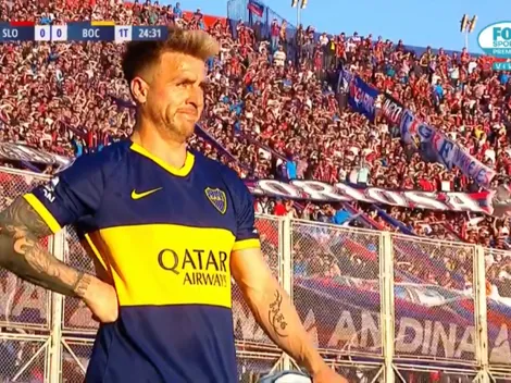 La reacción de Buffarini ante los cantos de los hinchas de San Lorenzo contra él