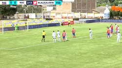 Así fue el gol de César Amaya para que Pasto le gane a Nacional en Ipiales.