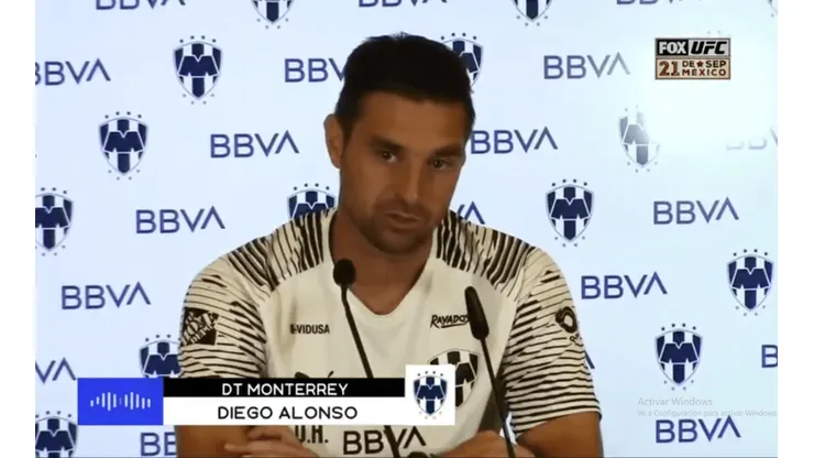 Alonso reveló qué hará Monterrey para salir de la crisis