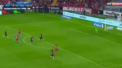 Toluca se fue al descanso arriba gracias al golazo de Da Silva