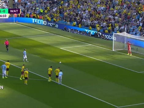 Si es sábado y juega el City, claro, hay gol del Kun Agüero