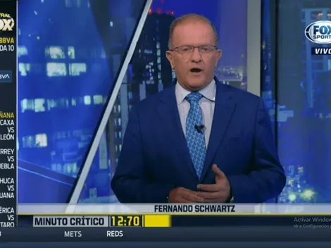 Hermoso mensaje de Fernando Schwartz para Cruz Azul