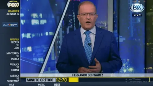 Hermoso mensaje de Fernando Schwartz para Cruz Azul