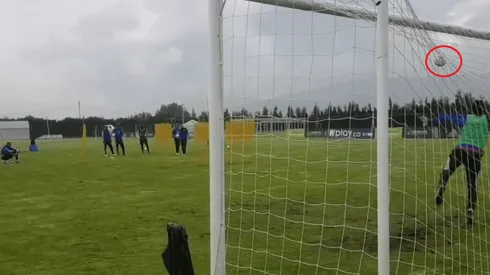 Video: El golazo de Juan David Pérez en el entrenamiento de Millonarios
