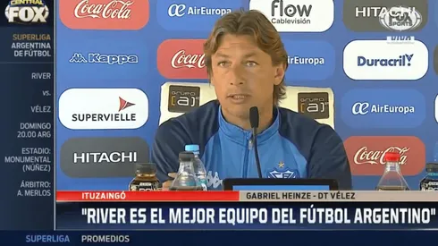 Heinze llenó de elogios a River: "Es el mejor"