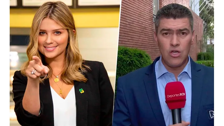 Eduardo Luis celebró la llegada de Falcao a Win, pero Andrea Guerrero lo trolleó en Instagram
