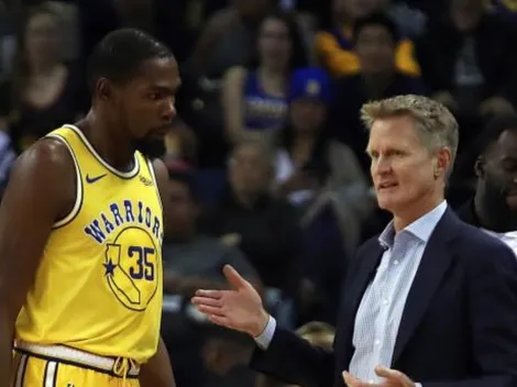 En ESPN revelaron que Kevin Durant no soportaba a Steve Kerr cuando jugaba en los Warriors