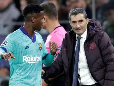 Valverde no ve con buenos ojos la convocatoria de Ansu Fati a la Sub 17