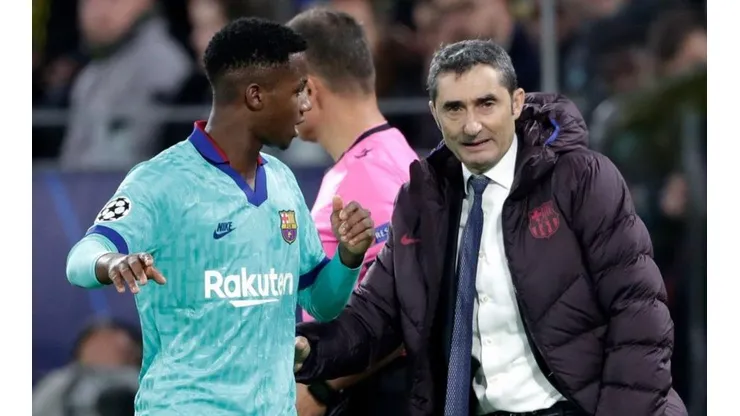 Valverde no ve con buenos ojos la convocatoria de Ansu Fati a la Sub 17