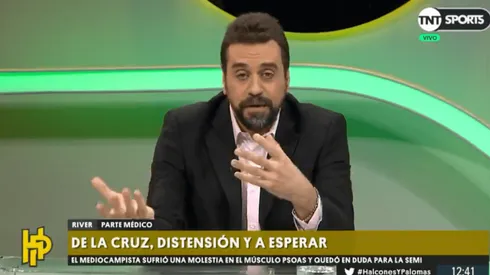 Distasio: "Da la sensación de que es más grave la ausencia de De La Cruz que la de Pratto"