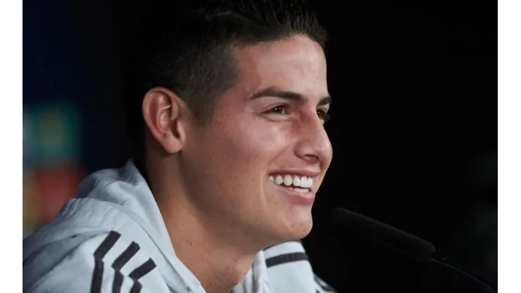 !Otra vez no! James volvería al banco para el partido ante el Sevilla