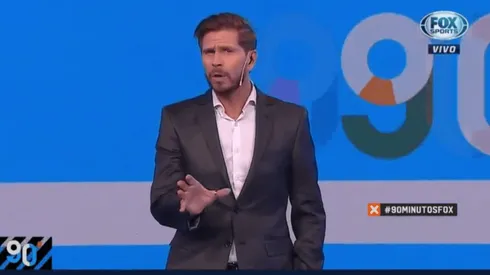 Vignolo arrancó Fox Sports re caliente por la barra de River: "Me cuesta llamarlos hinchas"