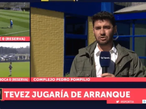 TyC Sports: Tevez iría de arranque ante San Lorenzo