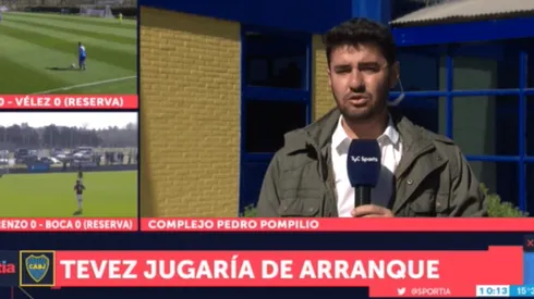 TyC Sports: Tevez iría de arranque ante San Lorenzo