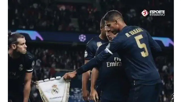 Como si fuese de otro club: la reacción de Bale cuando le dieron el banderín del Real Madrid