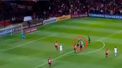 Video: Chará hizo el gol más insólito de la Copa Sudamericana