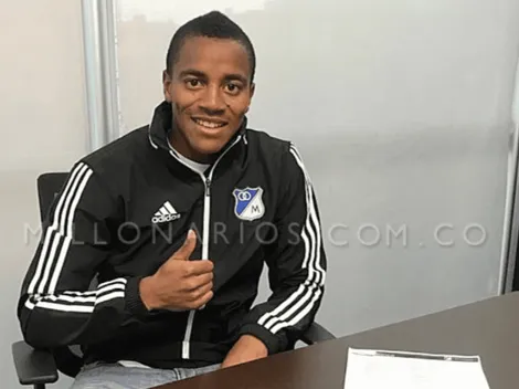 Hay Wuilker para rato: Millonarios anunció la renovación del contrato de Faríñez