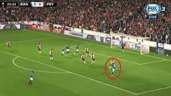 ¡A lo profundo! Terrible blopper de Alfredo Morelos en la Europa League