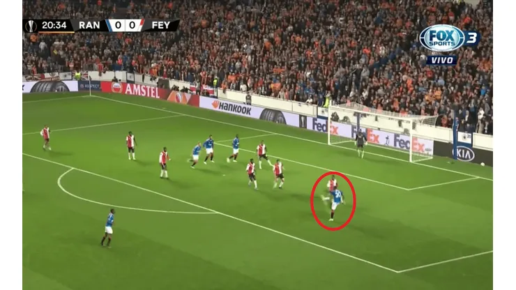 ¡A lo profundo! Terrible blopper de Alfredo Morelos en la Europa League