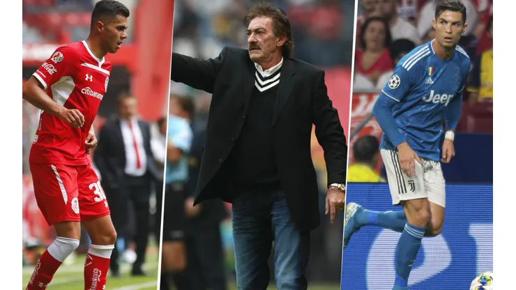 La Volpe comparó a Alan Medina con Cristiano Ronaldo