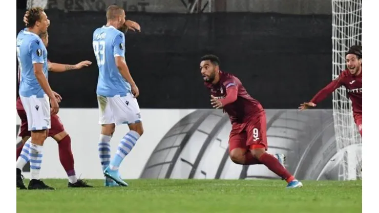 Cluj dio el batacazo y le ganó 2 a 1 a la Lazio