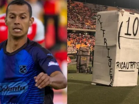 Andrés Ricaurte, del DIM, respondió a hinchas que le sacaron una ‘nevera’