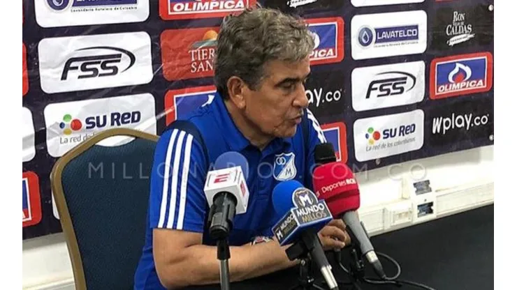Jorge Luis Pinto aseguró que Millonarios mejorará y se clasificará en una buena posición