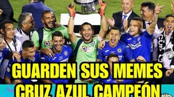 ¡Cruz Azul es Campeón y los memes no lo pueden creer!