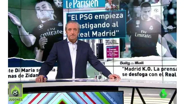 Picante editorial que El Chiringuito le dedicó a Zidane: "Caen humillados y hoy tienen día libre"