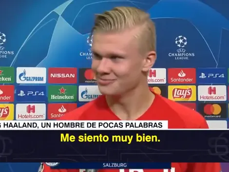 Pichón de Zlatan: Haaland, la joya noruega, le hizo pasar el peor día de su vida a un periodista