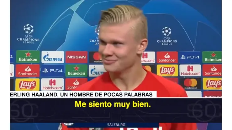 Pichón de Zlatan: Haaland, la joya noruega, le hizo pasar el peor día de su vida a un periodista