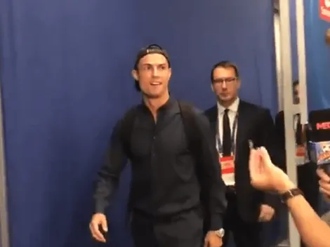 En 4 palabras, Cristiano explicó el gesto que le hizo a la afición del Atlético