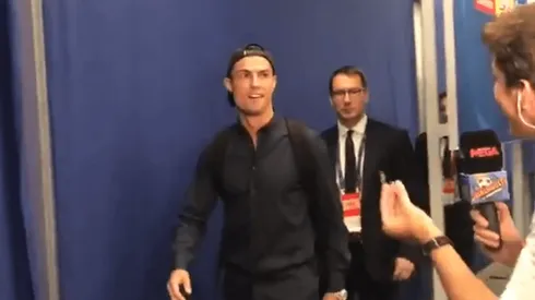 En 4 palabras, Cristiano explicó el gesto que le hizo a la afición del Atlético