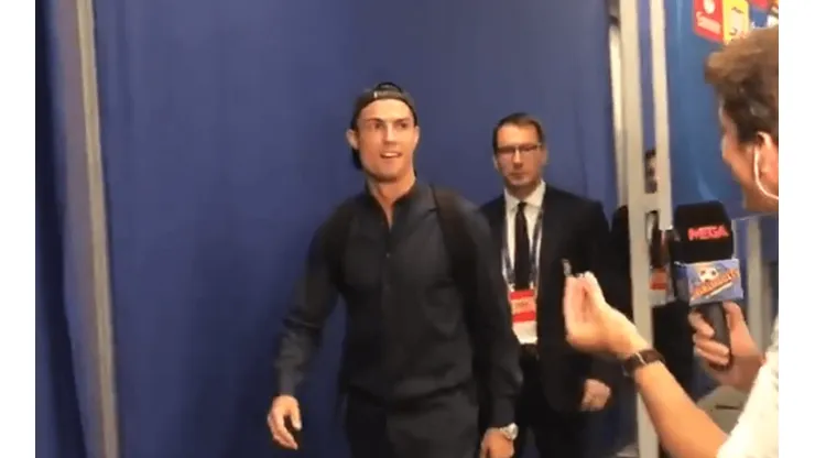 En 4 palabras, Cristiano explicó el gesto que le hizo a la afición del Atlético
