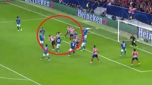 Héctor Herrera debutó en Atlético y, de cabeza, le dio la igualdad sobre el final