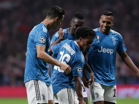 El hermoso baile que metió Cuadrado tras su golazo en la Champions League