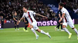 Di María festeja su gol. Foto: PSG.