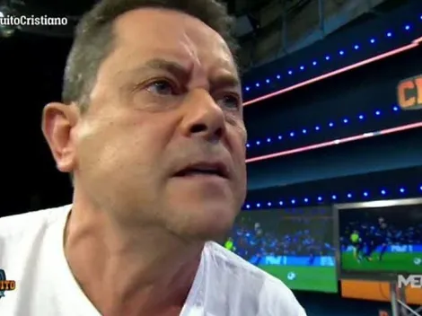 Ni Courtois se salvó: Tomás Roncero vio al Real Madrid y se descargó en Twitter