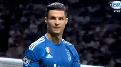 El gesto de Cristiano Ronaldo a la afición del Atlético Madrid tras casi marcar a los 93'