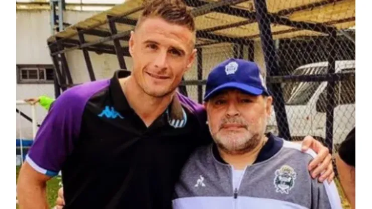 Pillud contó qué sintió mientras se preparaba para la foto con Maradona