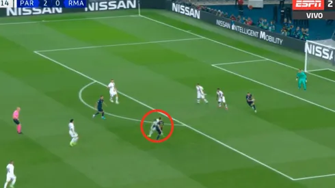 Era el gol del año, pero Bale la tocó con la mano antes de definir