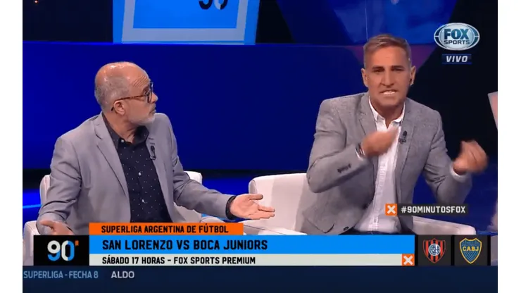 Cascini, en 90 Minutos: "Si Boca no sale campeón vuelan todos"