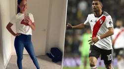 La novio del Pity Martínez subió fotito juntitos, él sin remera y le respondió: "Te amo hermosa"