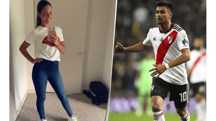 La novio del Pity Martínez subió fotito juntitos, él sin remera y le respondió: "Te amo hermosa"